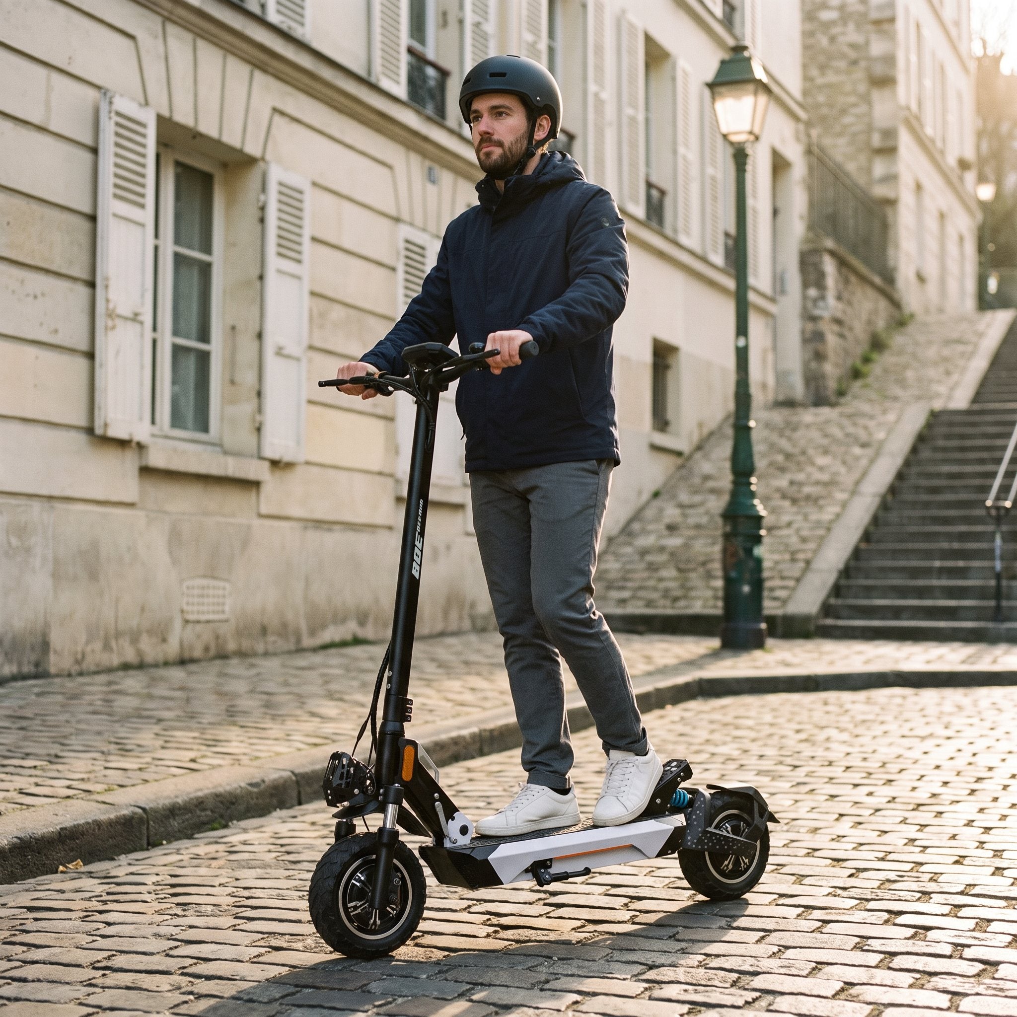 Les rues en pente ne lui font pas peur — BOE G4