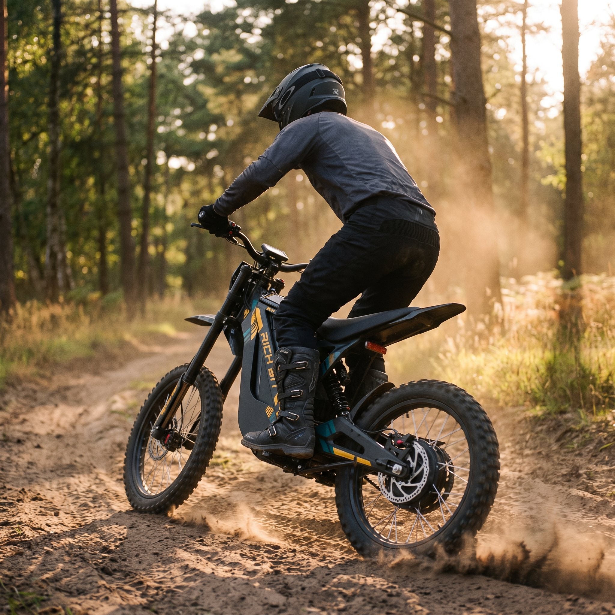 Roues de 17 pouces à rayons — RICH BIT V9 Ultra — 1500 W