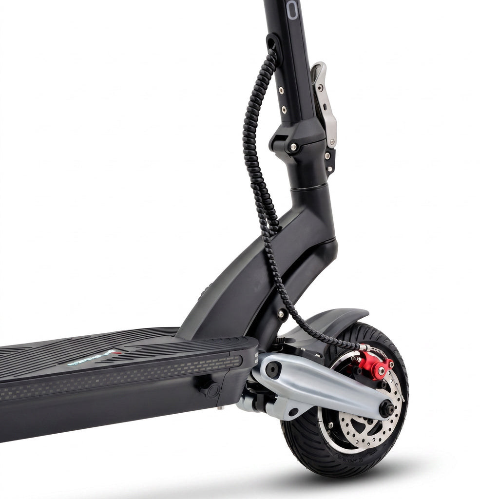 BE-1 Pro Plus, fourche avant et etrier de frein