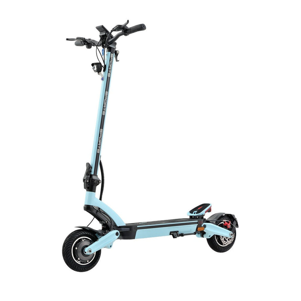 BE-1 Pro Plus, trottinette electrique double moteur, vue 9 sur fond blanc