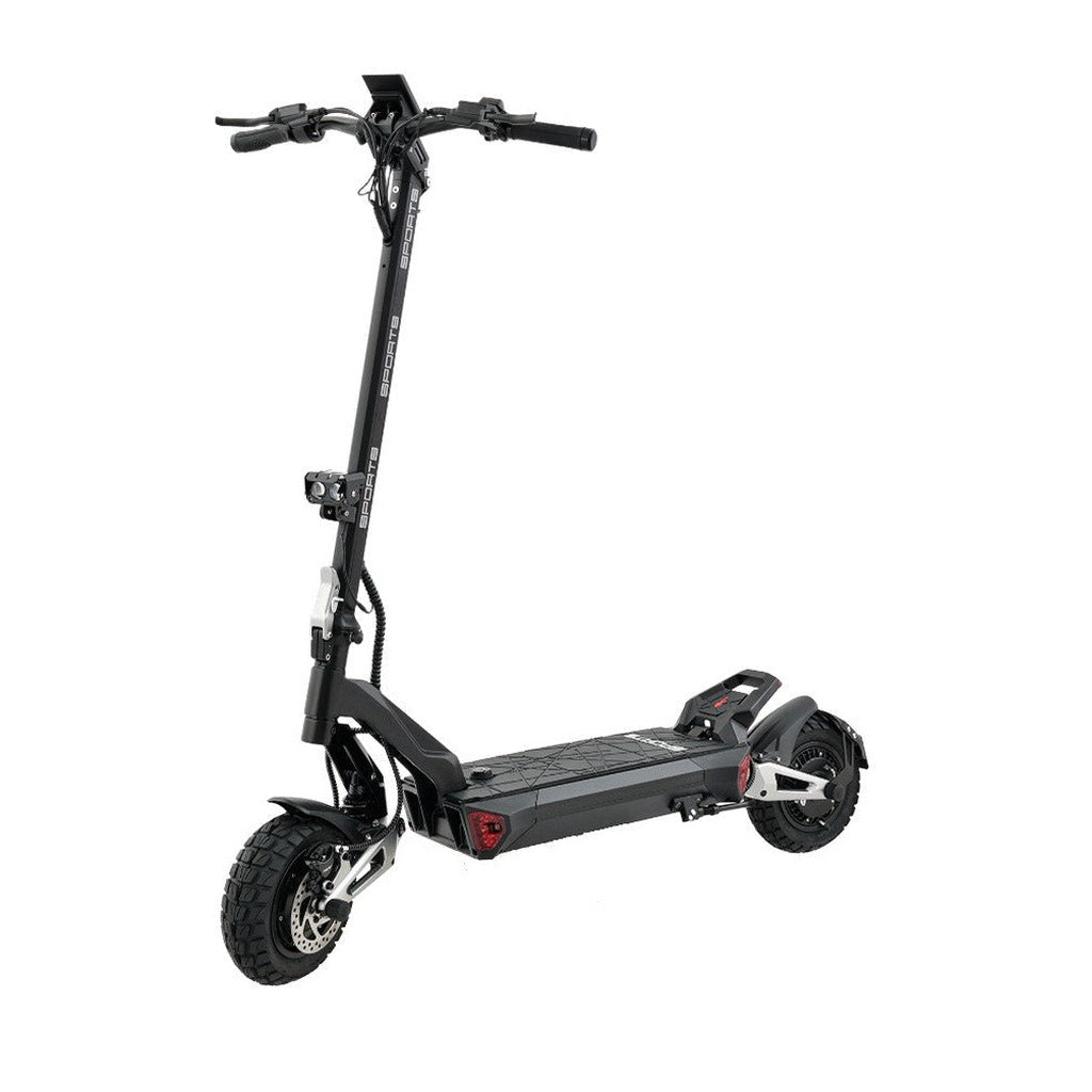 BE-5, trottinette electrique double moteur, vue 7 sur fond blanc