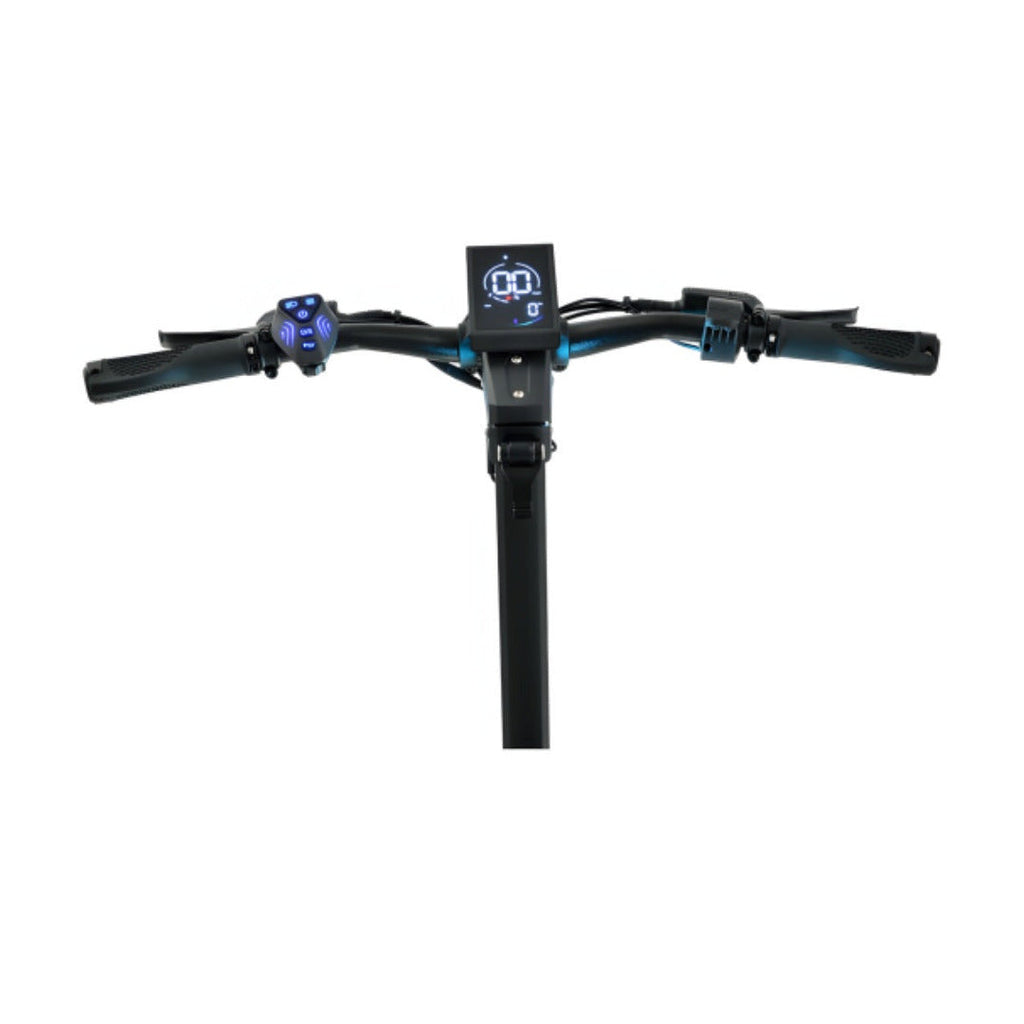 BE-5, trottinette electrique double moteur, vue 13 sur fond blanc