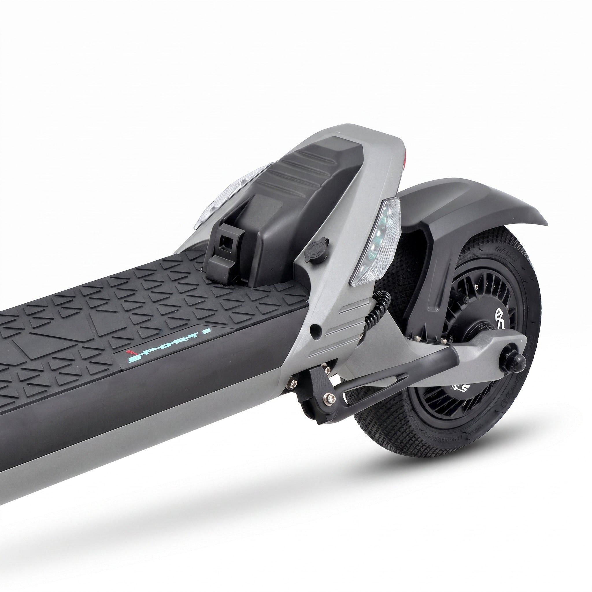 BOE 808, plateau et roue arriere
