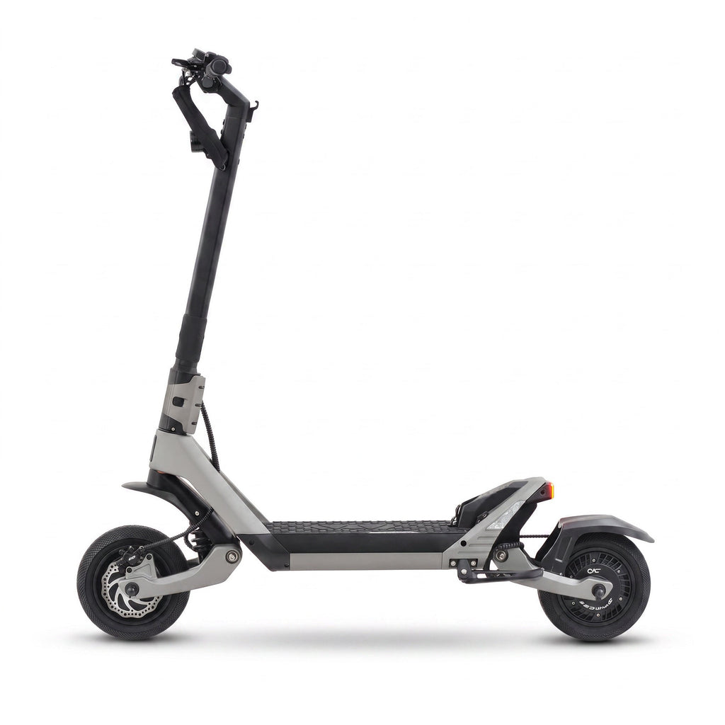 BOE 808, trottinette electrique double moteur, vue 13 sur fond blanc