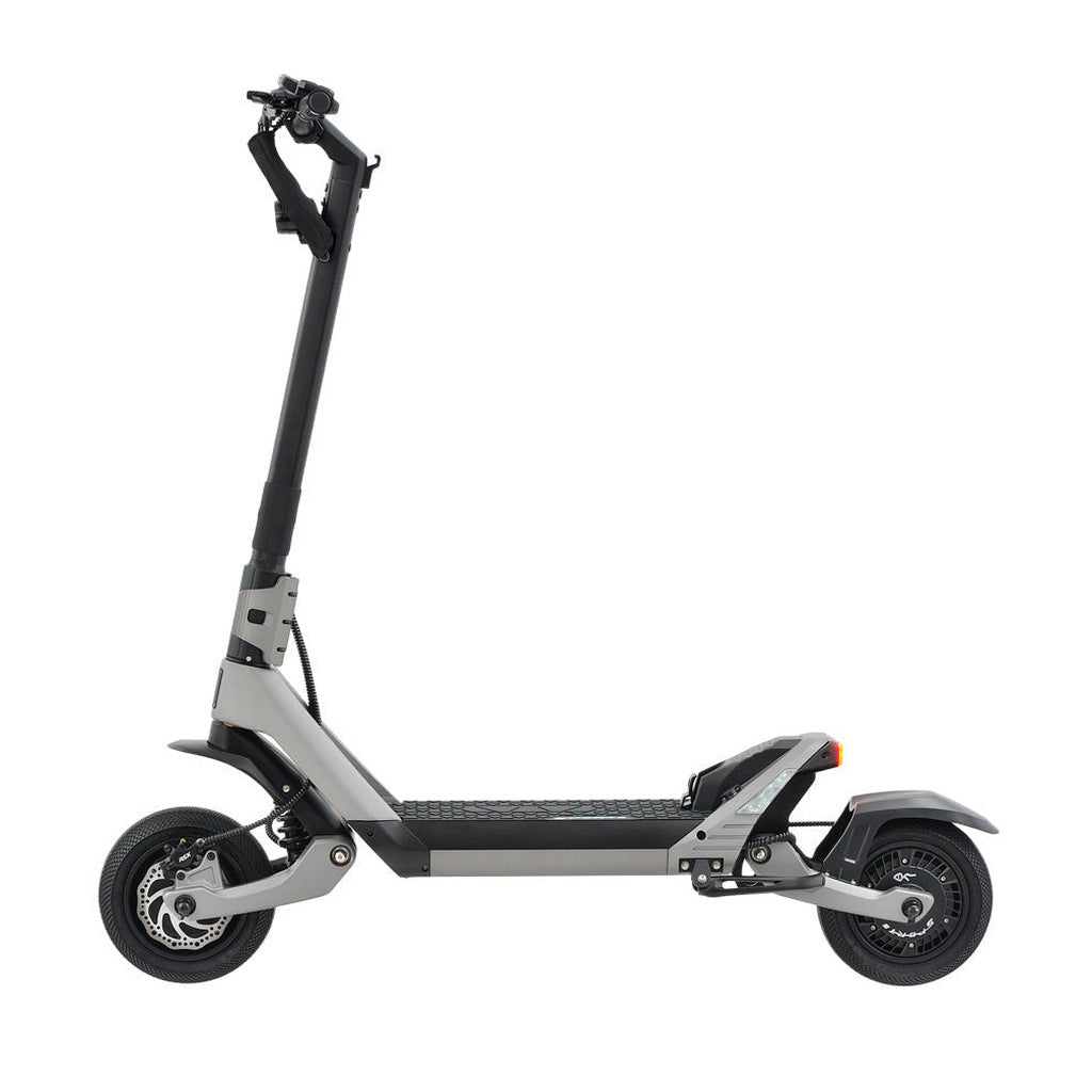 BOE 808, trottinette electrique double moteur, vue 14 sur fond blanc