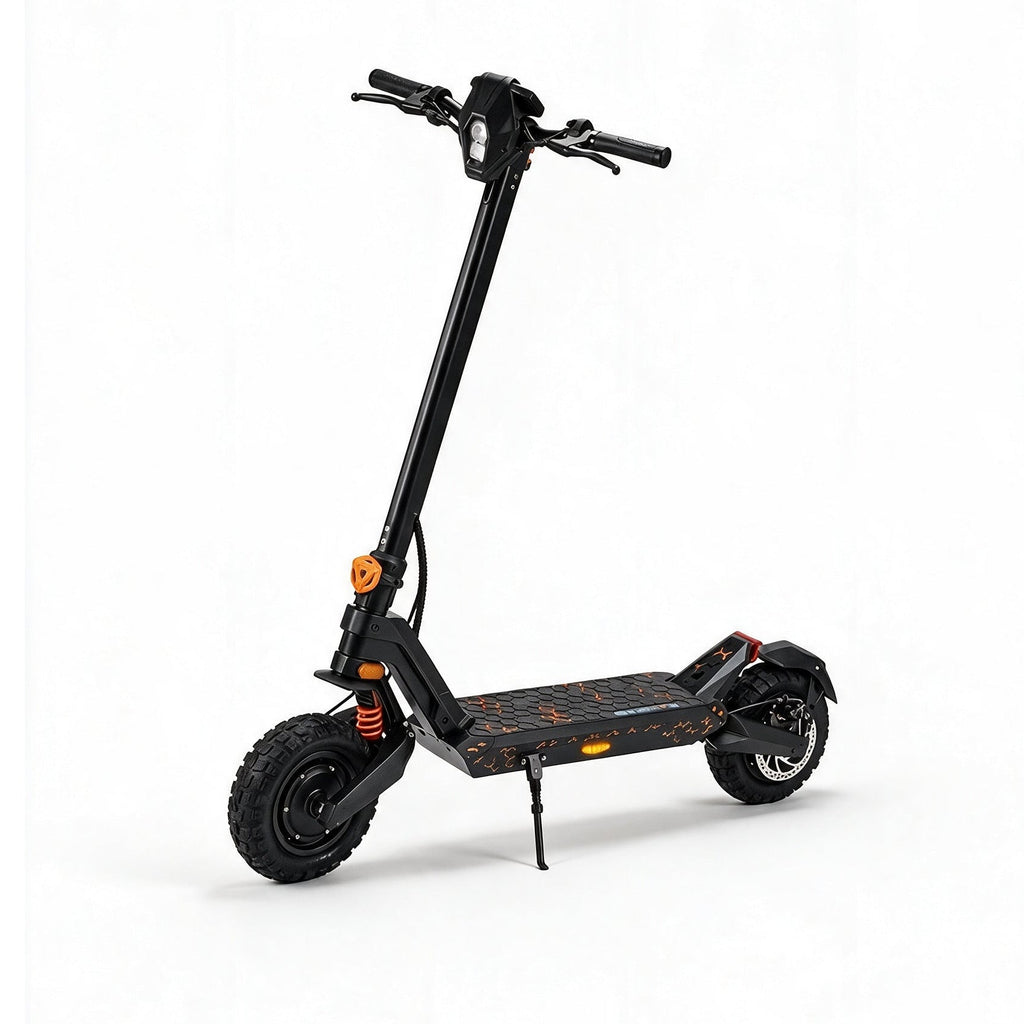 BOE G2, trottinette electrique, vue trois quarts avant