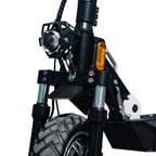 BOE G4, detail de la fourche et du bloc optique
