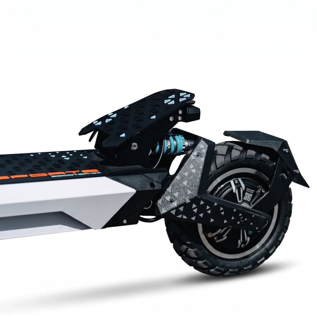 BOE G4, plateau, suspension arriere et roue