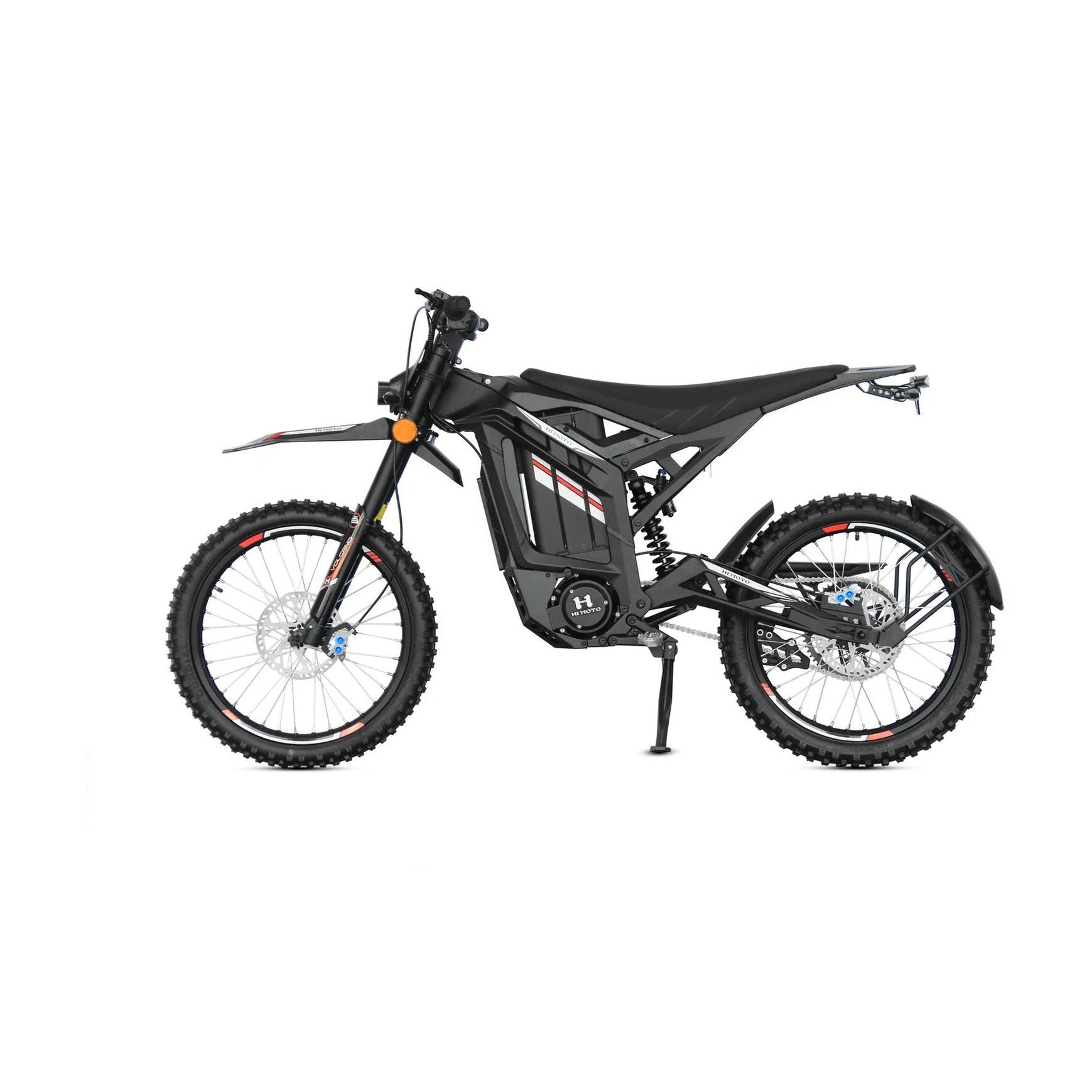 SHANSU SS 8.0, moto electrique, vue trois quarts avant
