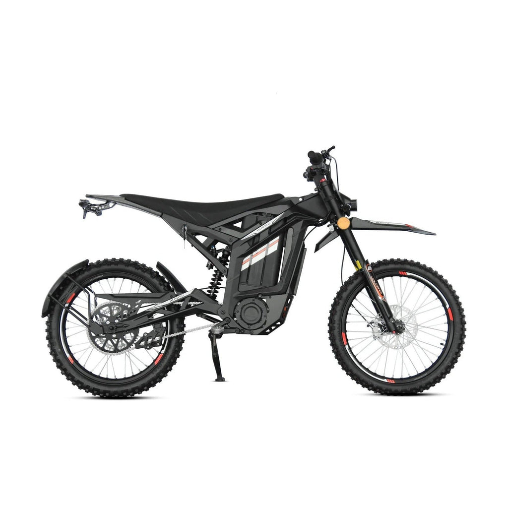 SHANSU SS 8.0, moto electrique, vue 3 sur fond blanc