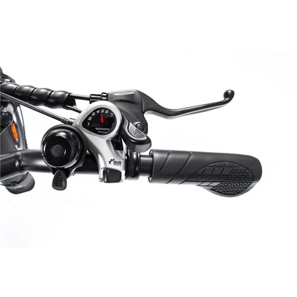 Baicycle DS3, commandes et levier de frein au guidon